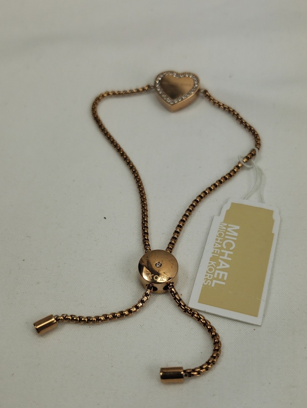 Michael Kors Heart Slide Bracelet NWT